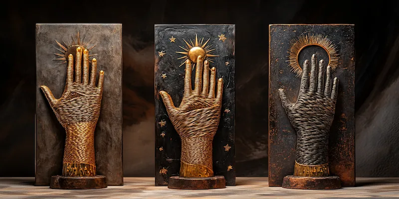 Statuetki z mosiądzu