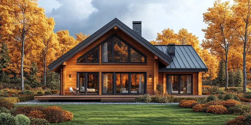  Najlepszy styl dla drewnianych domów